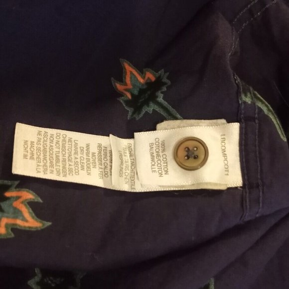 Current PS PAUL SMITH - Flames/trophy blue printed shirt - Sz L - Picture 13 of 13